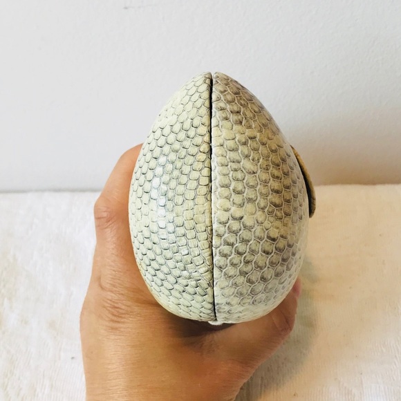 Genuine PYTHON Handbag Clutch***W/ Chain**$489 - Picture 4 of 7